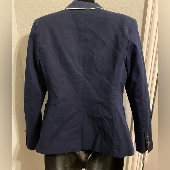 Tommy Hilfiger midnight blue, 2 button blazer, w/pockets, tailored look - Picture 4 of 13